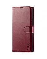 TUCCH SAMSUNG GALAXY A53 Wallet Case, SAMSUNG A53 Leather Case Folio Cover - Wine Red