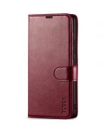 TUCCH SAMSUNG GALAXY A54 Wallet Case, SAMSUNG A54 Leather Case Folio Cover - Wine Red