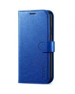 TUCCH iPhone 11 Wallet Case with Magnetic, iPhone 11 Leather Case - Klein Blue - Full Grain