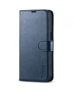 TUCCH iPhone 15 Wallet Case, iPhone 15 PU Leather Case-Dark Blue