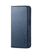 TUCCH iPhone 15 Wallet Case, iPhone 15 Stand Case - Dark Blue