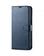 TUCCH iPhone 15 Plus Wallet Case, iPhone 15 Plus Leather Cover - Dark Blue