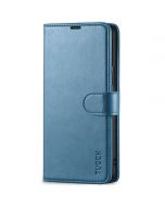 TUCCH SAMSUNG GALAXY S22 Wallet Case, SAMSUNG S22 PU Leather Case Flip Cover - Light Blue