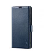 TUCCH SAMSUNG S22 Ultra Wallet Case, SAMSUNG Galaxy S22 Ultra PU Leather Cover Book Flip Folio Case with Dual Magnetic Tab - Dark Blue