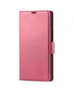 TUCCH SAMSUNG S22 Ultra Wallet Case, SAMSUNG Galaxy S22 Ultra PU Leather Cover Book Flip Folio Case with Dual Magnetic Tab - Hot Pink
