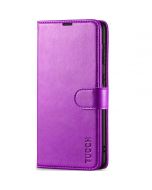 TUCCH SAMSUNG GALAXY S23FE Wallet Case, SAMSUNG S23FE PU Leather Case Flip Cover - Purple