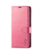 TUCCH SAMSUNG GALAXY S23 Plus Wallet Case, SAMSUNG S23 Plus PU Leather Case Book Flip Folio Cover - Hot Pink