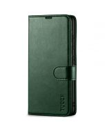 TUCCH SAMSUNG GALAXY S23 Plus Wallet Case, SAMSUNG S23 Plus PU Leather Case Book Flip Folio Cover - Midnight Green