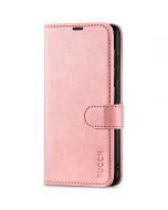 TUCCH SAMSUNG GALAXY S23 Plus Wallet Case, SAMSUNG S23 Plus PU Leather Case Book Flip Folio Cover - Rose Gold