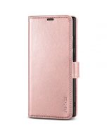 TUCCH SAMSUNG S23 Ultra Wallet Case, SAMSUNG Galaxy S23 Ultra PU Leather Cover Book Flip Folio Case - Shiny Rose Gold