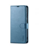 TUCCH SAMSUNG GALAXY S24 Wallet Case, SAMSUNG S24 PU Leather Case Flip Cover - Light Blue