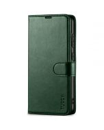 TUCCH SAMSUNG GALAXY S24 Wallet Case, SAMSUNG S24 PU Leather Case Flip Cover - Midnight Green