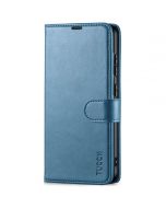 TUCCH SAMSUNG GALAXY S24 Plus Wallet Case, SAMSUNG S24 Plus PU Leather Case Book Flip Folio Cover - Light Blue