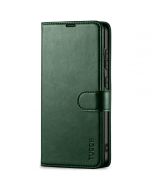 TUCCH SAMSUNG GALAXY S24 Plus Wallet Case, SAMSUNG S24 Plus PU Leather Case Book Flip Folio Cover - Midnight Green