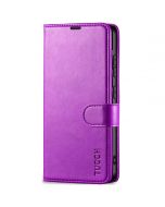 TUCCH SAMSUNG GALAXY S24 Wallet Case, SAMSUNG S24 PU Leather Case Flip Cover - Purple