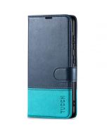 TUCCH SAMSUNG GALAXY S24 Wallet Case, SAMSUNG S24 PU Leather Case Flip Cover - Blue & Lake Blue
