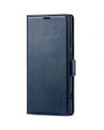 TUCCH SAMSUNG S24 Ultra Wallet Case, SAMSUNG Galaxy S24 Ultra PU Leather Cover Book Flip Folio Case - Dark Blue