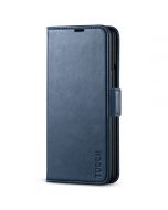 TUCCH SAMSUNG GALAXY Z FOLD 3 Wallet Case, SAMSUNG Z FOLD 3 Flip Case with S Pen Holder - Dark Blue