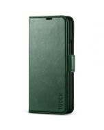 TUCCH SAMSUNG GALAXY Z FOLD 3 Wallet Case, SAMSUNG Z FOLD 3 Flip Case with S Pen Holder - Midnight Green