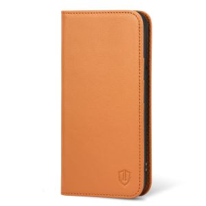 SHIELDON iPhone 6 Leather Book Flip Genuine Case, iPhone 6s Leather Wallet Case