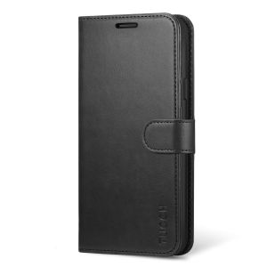 TUCCH Samsung Galaxy S9 Plus Wallet Case, Magnetic Closure, Premium PU Leather Flip Folio Wallet Case