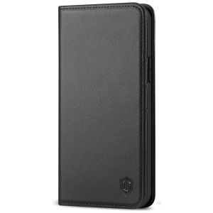 SHIELDON iPhone 12 Pro Max Wallet Case - iPhone 12 Pro Max 6.7-inch Folio Leather Case Cover - Black