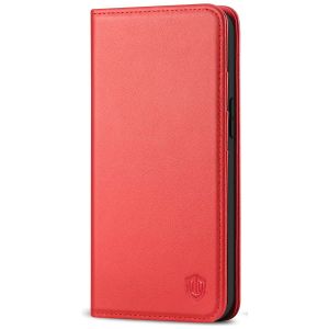 SHIELDON iPhone 13 Mini Wallet Case - Mini iPhone 13 5.4-inch Folio Book Flip Cover - Red