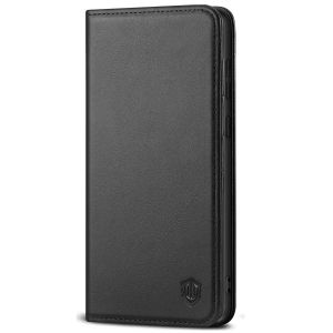 SHIELDON SAMSUNG GALAXY S20FE Folio Case Wallet Case, SAMSUNG GALAXY S20FE Genuine Leather Wallet Case - Black