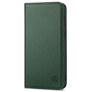 SHIELDON SAMSUNG S21 Plus Wallet Case - SAMSUNG Galaxy S21 Plus 6.7-inch Folio Leather Case - Midnight Green