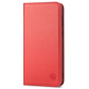 SHIELDON SAMSUNG S21 Plus Wallet Case - SAMSUNG Galaxy S21 Plus 6.7-inch Folio Leather Case - Red