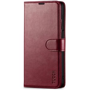 TUCCH SAMSUNG GALAXY A12/M12 Wallet Case, SAMSUNG A12/M12 Leather Case Folio Cover - Wine Red