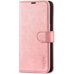 TUCCH SAMSUNG GALAXY A52 Wallet Case, SAMSUNG A52 Flip Case 6.5-inch - Rose Gold