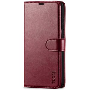 TUCCH SAMSUNG GALAXY A52 Wallet Case, SAMSUNG A52 Flip Case 6.5-inch - Wine Red