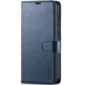 TUCCH SAMSUNG GALAXY A55 Wallet Case, SAMSUNG A55 Leather Case Folio Cover - Blue