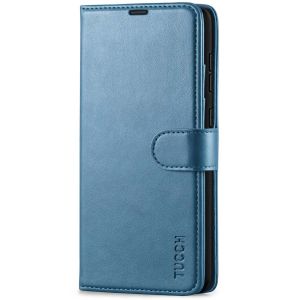 TUCCH SAMSUNG GALAXY A72 Wallet Case, SAMSUNG A72 Flip Case 6.7-inch - Lake Blue