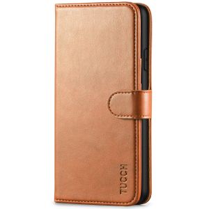 TUCCH iPhone XS Max Wallet Case - iPhone XS Max Leather Cover-Light Brown