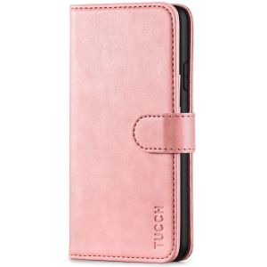 TUCCH iPhone XS Max Wallet Case - iPhone XS Max Leather Cover-Rose Gold