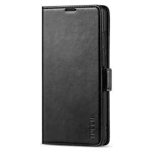 TUCCH SAMSUNG Galaxy S21 Ultra Wallet Case, SAMSUNG S21 Ultra Flip Case 6.8-inch - Black