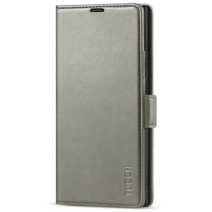 TUCCH SAMSUNG S22 Ultra Wallet Case, SAMSUNG Galaxy S22 Ultra PU Leather Cover Book Flip Folio Case - Grey