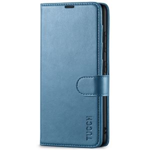 TUCCH SAMSUNG GALAXY S23 Plus Wallet Case, SAMSUNG S23 Plus PU Leather Case Book Flip Folio Cover - Light Blue