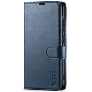 TUCCH SAMSUNG GALAXY S24 Wallet Case, SAMSUNG S24 PU Leather Case Flip Cover - Dark Blue