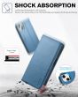 TUCCH iPhone 15 Wallet Case, iPhone 15 Fold Case - Light Blue