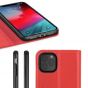 SHIELDON iPhone 11 Pro Max Wallet Case with Magnetic Closure - iPhone 11 Pro Max Leather Cover with Auto Sleep/Wake for Women - Red