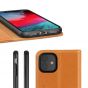 SHIELDON iPhone 11 Wallet Case - iPhone 11 Folio Case - Brown