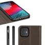 SHIELDON iPhone 11 Protective Case - iPhone 11 Wallet Case Slim Thin - Coffee