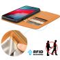 SHIELDON iPhone 11 Pro Max Wallet Case - iPhone 11 Pro Max Folio Case with Auto Sleep/Wake Function - Brown