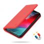 SHIELDON iPhone 11 Pro Max Wallet Case with Magnetic Closure - iPhone 11 Pro Max Leather Cover with Auto Sleep/Wake for Women - Red