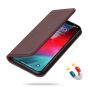 SHIELDON iPhone 11 Pro Max Case with Card Holder - iPhone 11 Pro Max Wallet Case with Auto Sleep/Wake for Women - Wine Red