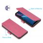 TUCCH iPhone 11 Pro Wallet Case Protective, iPhone 11 Pro Flip Cover Slim - Hot Pink