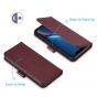 TUCCH iPhone 11 Pro Wallet Case with Strap, iPhone 11 Pro Stand Case with Card Holder - Wine Red